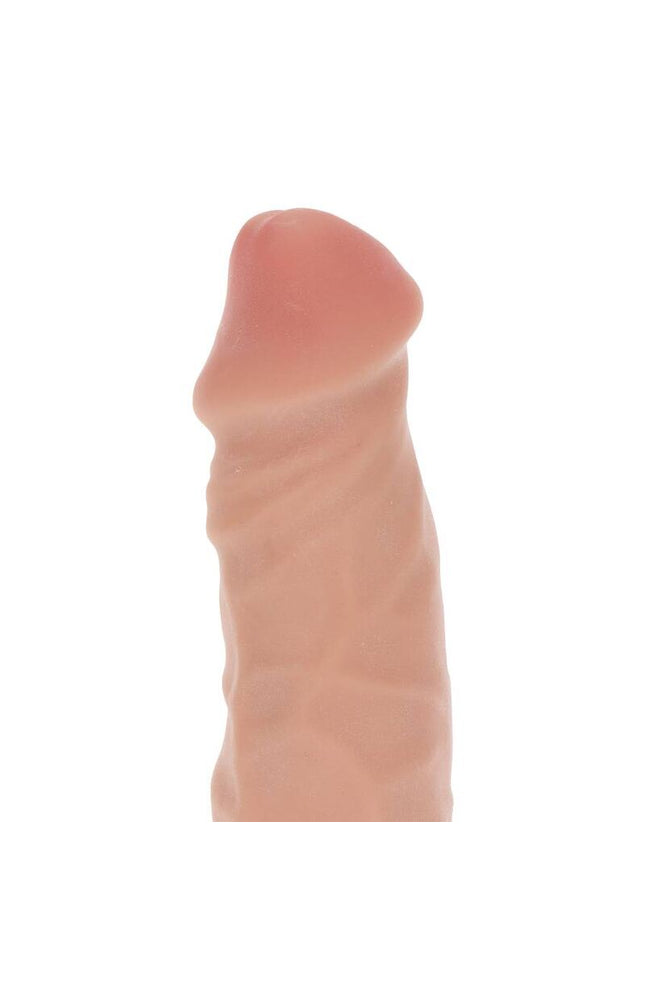 GET REAL - VIBRATORE GRANDE A DOPPIA DENSIT 20,5 CM PELLE