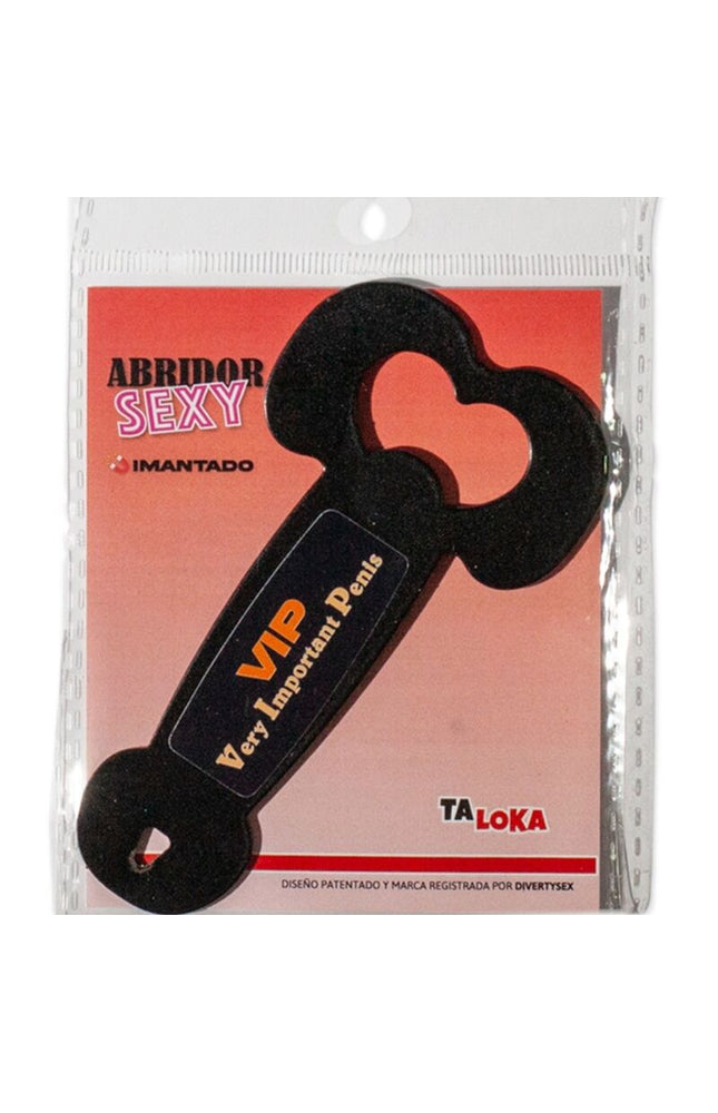 TALOKA - APERTURA MAGNETICA IN METALLO MOLTO IMPORTANTE PENE NERO