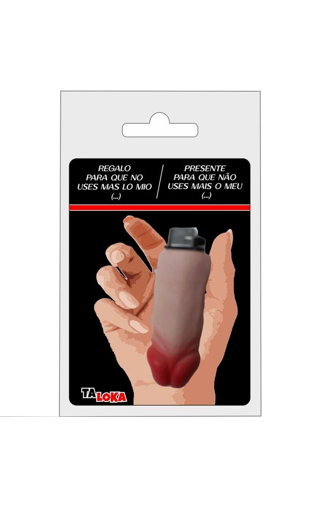 TALOKA - FANTASTICO ACCENDINO A FORMA DI PENE COLOR CARNE