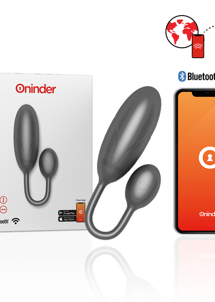 ONINDER - UOVO VIBRANTE DENVER ROSA 7 X 2,7 CM APP GRATUITA