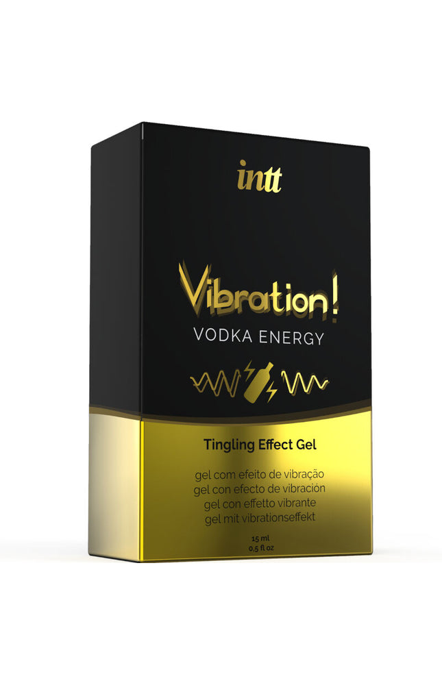 INTT - POTENTE GEL LIQUIDO VIBRANTE STIMOLANTE INTIMO VODKA 15ML