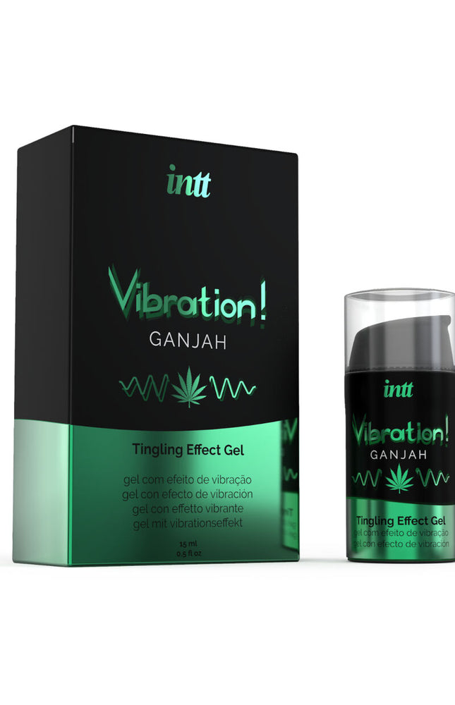 INTT - POTENTE GEL LIQUIDO VIBRANTE STIMOLANTE INTIMO CANNABIS 15ML