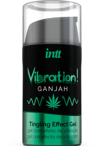 INTT - POTENTE GEL LIQUIDO VIBRANTE STIMOLANTE INTIMO CANNABIS 15ML