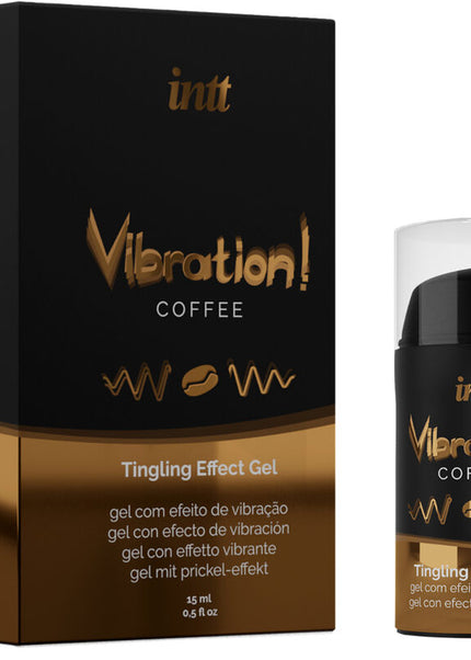 INTT - POTENTE GEL LIQUIDO VIBRANTE STIMOLANTE INTIMO CAFFÈ 15ML