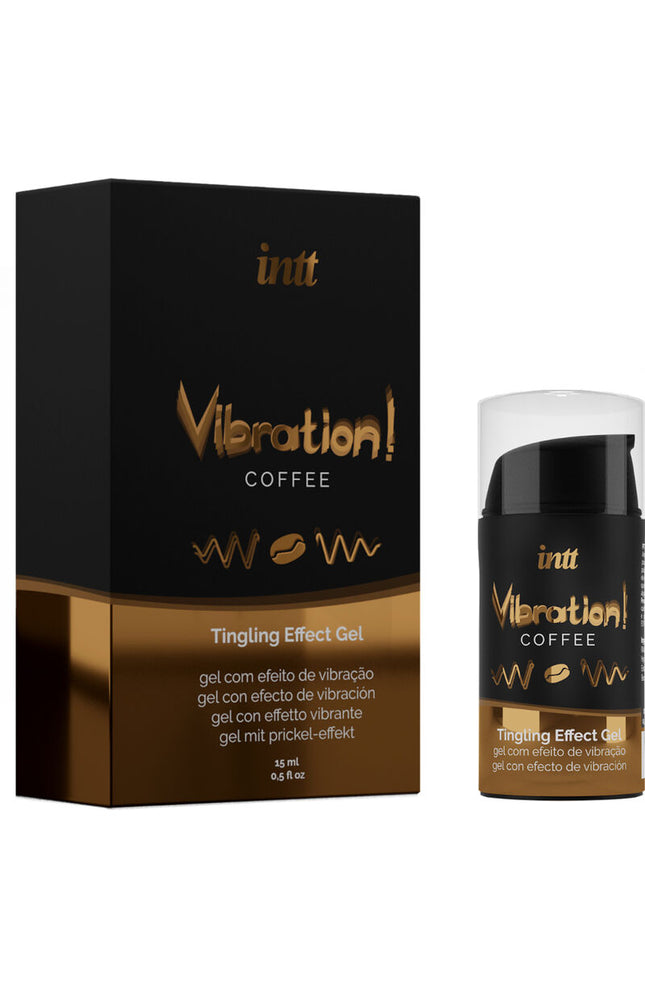 INTT - POTENTE GEL LIQUIDO VIBRANTE STIMOLANTE INTIMO CAFFÈ 15ML