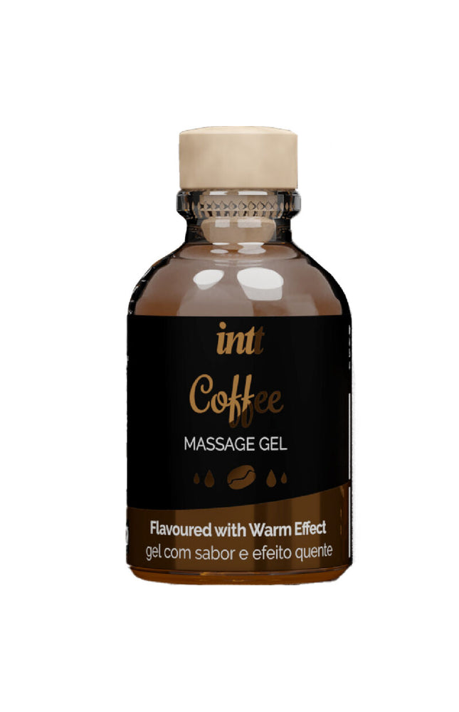 MASSAGGIO INTT E SESSO ORALE - GEL DA MASSAGGIO AL GUSTO DI CAFFÈ EFFETTO CALDO