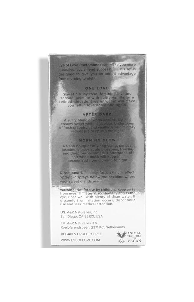 EYE OF LOVE - EOL PHR PARFUM 10 ML SET/3 - MORNING GLOW, ONE LOVE, AFTER DARK