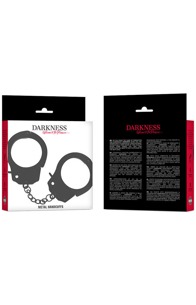 DARKNESS - MANETTE IN METALLO PER MANI NERE