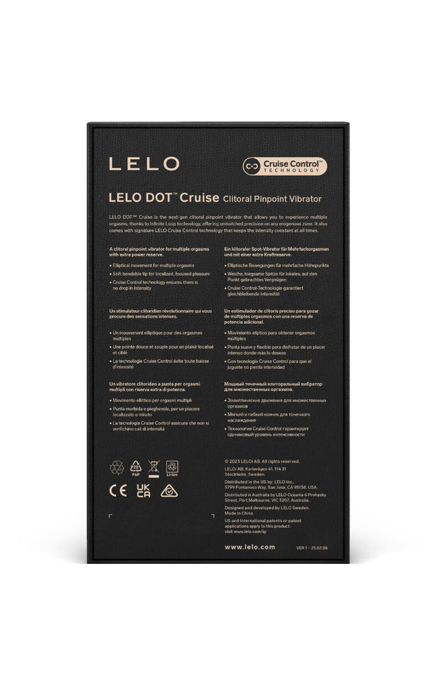 LELO - STIMOLATORE CLITORIDE DOT CRUISE GIALLO