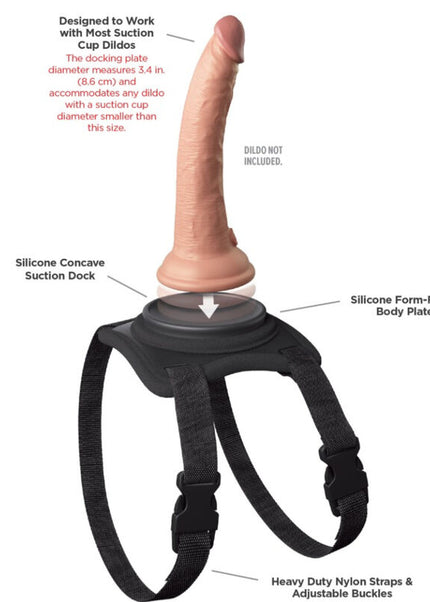 PIPEDREAMS - IMBRACATURA BODY DOCK CON CINGHIA LAVABILE