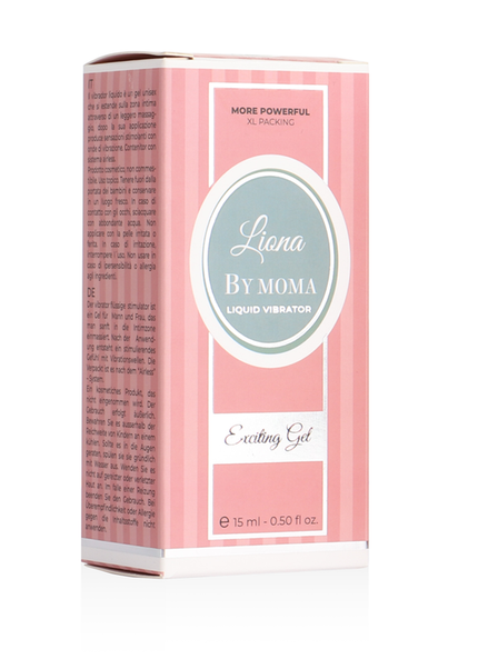 LIONA BY MOMA - VIBRATORE LIQUIDO ECCITANTE GEL15 ML