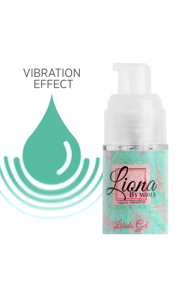 LIONA BY MOMA - VIBRATORE LIQUIDO LIBIDO GEL 15 ML