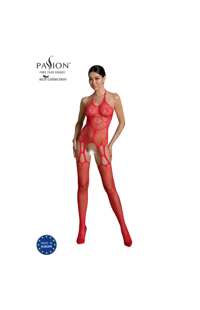 PASSIONE - COLLEZIONE ECO BODYSTOCKING ECO BS002 NERO