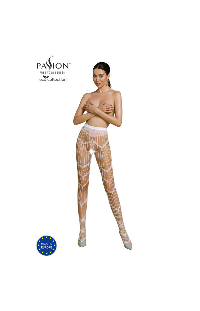 PASSIONE - COLLEZIONE ECO BODYSTOCKING ECO S006 ROSSO