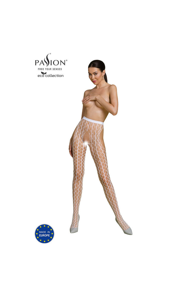 PASSIONE - COLLEZIONE ECO BODYSTOCKING ECO S007 ROSSO