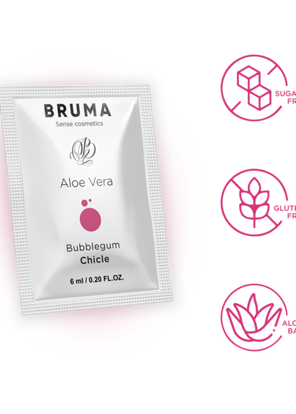 BRUMA - GEL SCORREVOLE ALOE VERA GUSTO BUBBLEGUM 6 ML