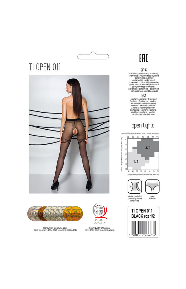 PASSIONE - TIOPEN 011 COLLANT NERO 1/2 20 DEN