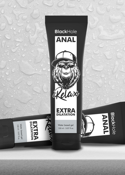 BLACK HOLE - GEL A BASE D'ACQUA DILATAZIONE ANALE 150 ML
