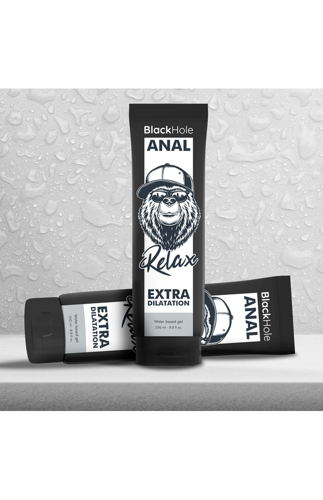 BLACK HOLE - GEL A BASE D'ACQUA DILATAZIONE ANALE 250 ML