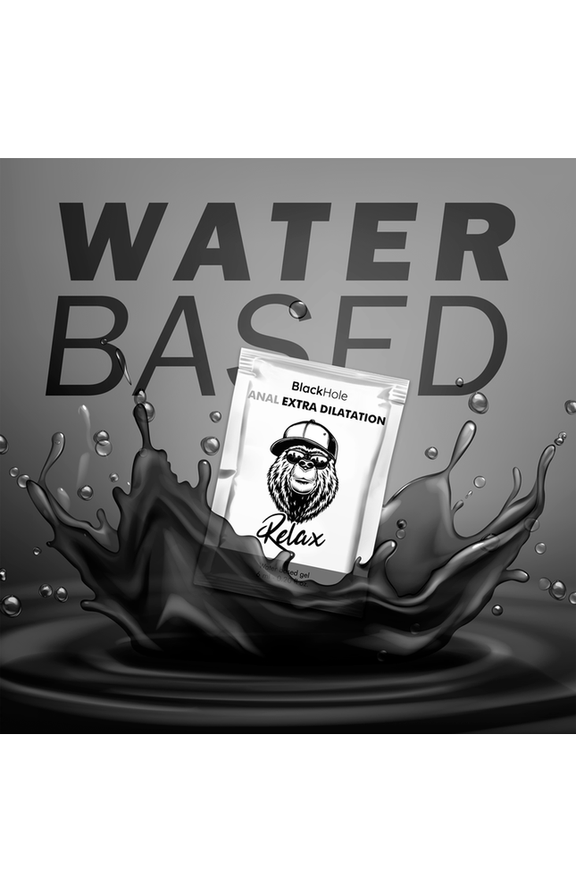 BLACK HOLE - GEL A BASE D'ACQUA EXTRA DILATAZIONE 6 ML MONODOSE