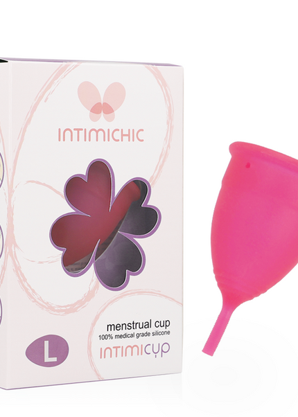 INTIMICHIC - COPPA MESTRUALE IN SILICONE GRADO MEDICO - TAGLIA L