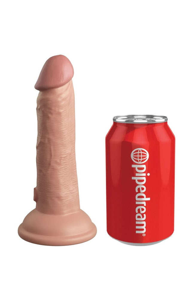 KING COCK - ELITE IMBRAGATURA REGOLABILE CON DILDO 15.2 CM PER PRINCIPIANTI