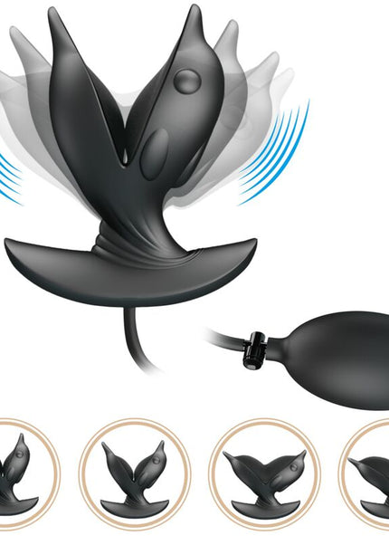 PRETTY LOVE - PLUG ANALE DELFIN GONFIABILE E RICARICABILE