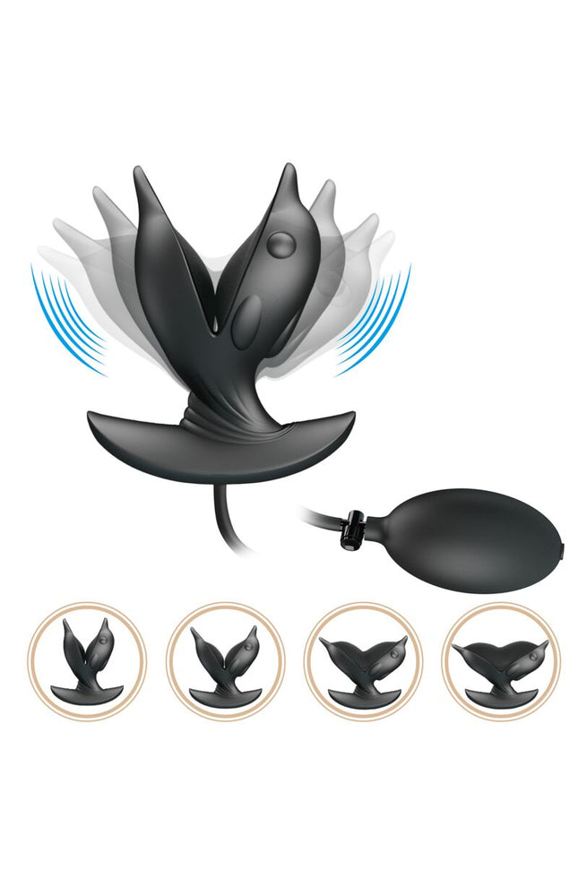 PRETTY LOVE - PLUG ANALE DELFIN GONFIABILE E RICARICABILE