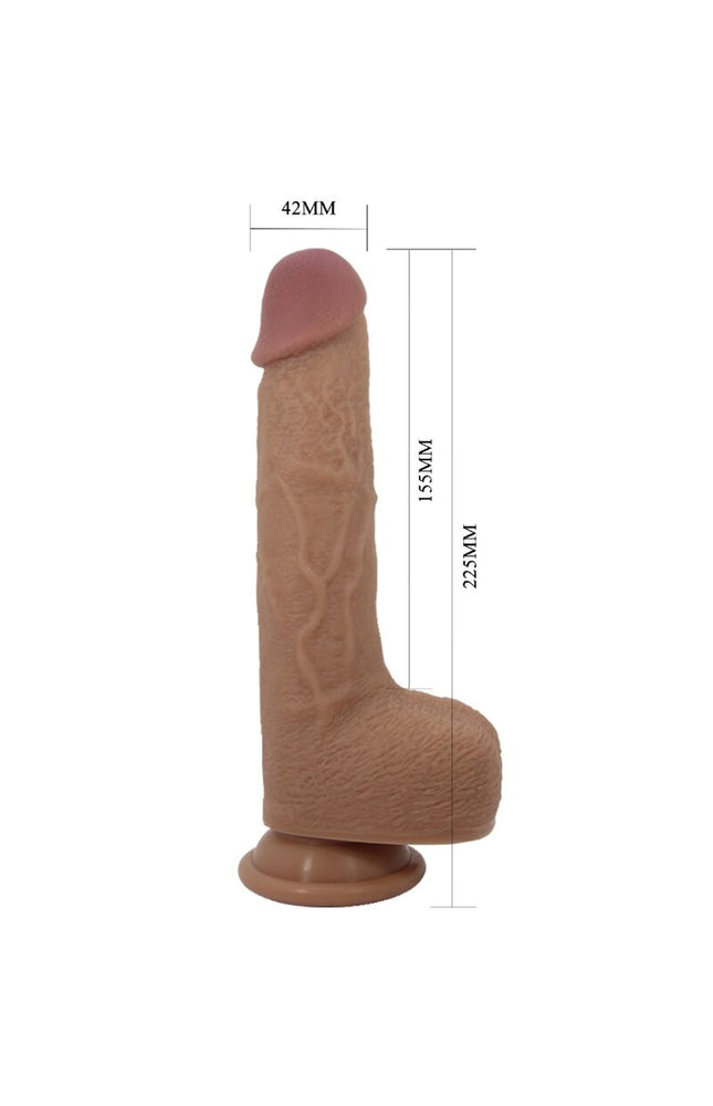 PRETTY LOVE - VIBRATORE DILDO REALISTICO TOMMY 22,5 CM