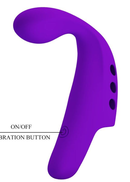 PRETTY LOVE - VIBRATORE DA DITA RICARICABILE GORGON VIOLA