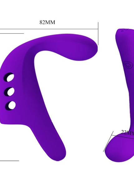 PRETTY LOVE - VIBRATORE DA DITA RICARICABILE GORGON VIOLA