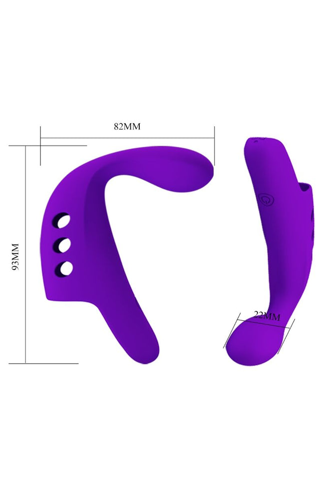 PRETTY LOVE - VIBRATORE DA DITA RICARICABILE GORGON VIOLA