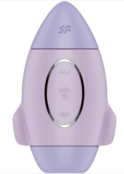 SATISFYER - MISSION CONTROL LILLA PICCOLO VIBRATORE A DOPPIO IMPULSO