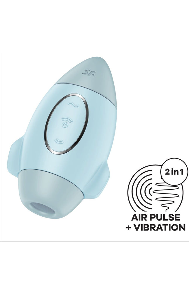 SATISFYER - MISSION CONTROL LILLA PICCOLO VIBRATORE A DOPPIO IMPULSO