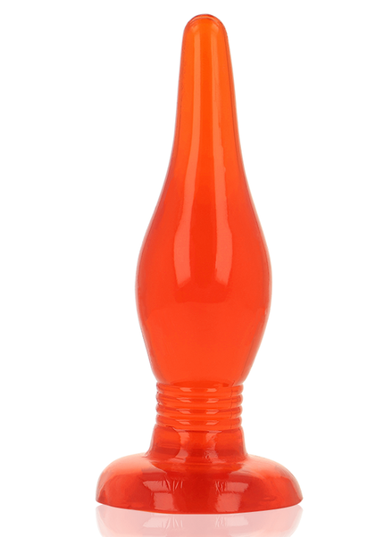 BAILE - PLUG ANALE SOFT TOUCH ROSSO 14.2 CM