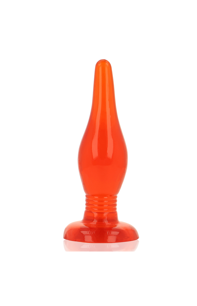 BAILE - PLUG ANALE SOFT TOUCH ROSSO 14.2 CM