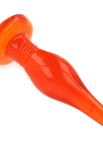 BAILE - PLUG ANALE SOFT TOUCH ROSSO 14.2 CM