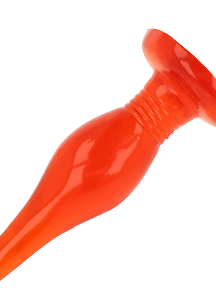 BAILE - PLUG ANALE SOFT TOUCH ROSSO 14.2 CM