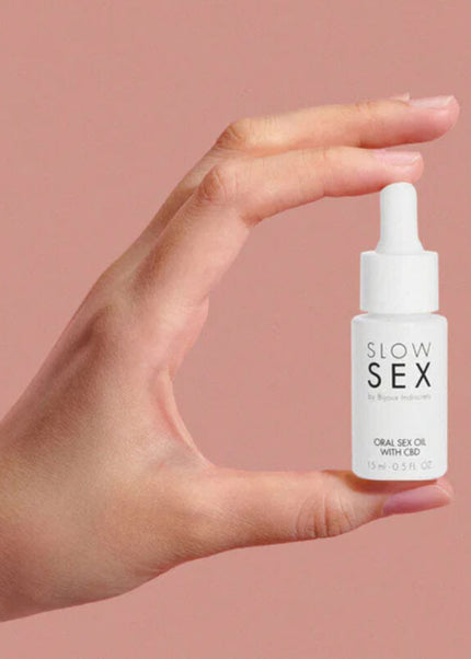 BIJOUX - SLOW SEX OLIO PER SESSO ORALE CON CBD 15 ML