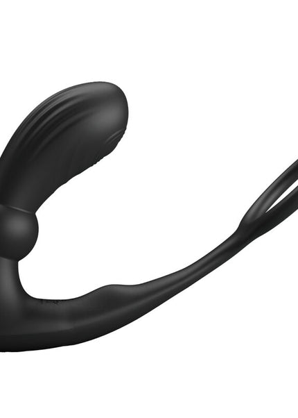 PRETTY LOVE - ANELLO ANALE E VIBRATORE WARREN BLACK