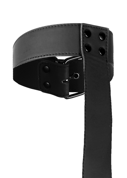 FETISH SUBMISSIVE BONDAGE - SET DI CONTENIMENTO DEL CORPO CON COLLETTO E POLSINI