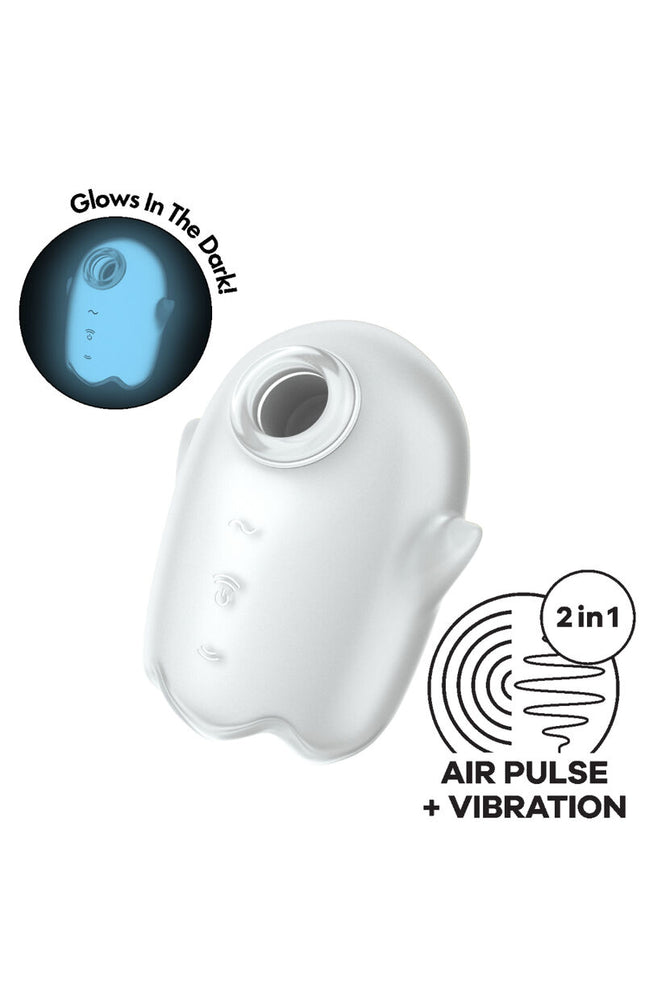 SATISFYER - GHOST AIR PULSE & VIBRATORE GIALLO