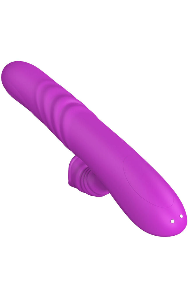 ARMONY - VIBRATORE MULTIFUNZIONE ANGELIA CON EFFETTO CALORE STIMOLANTE LINGUA VIOLA