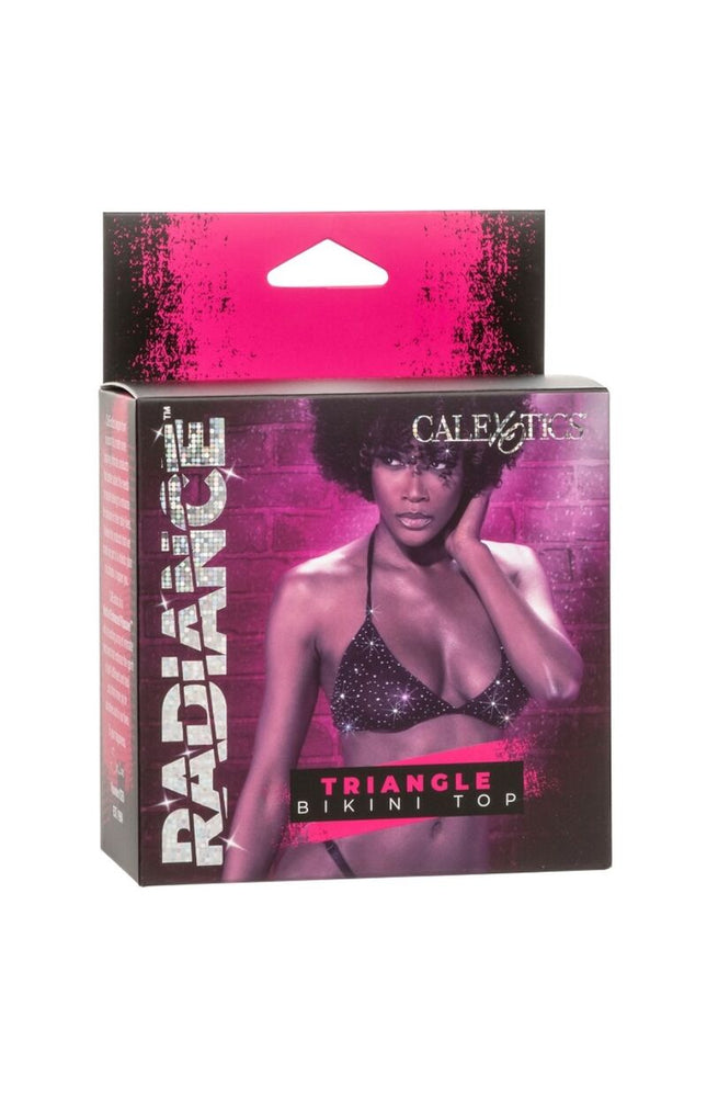 CALEXOTICS - RADIANCE TOP BIKINI A TRIANGOLO RHINE