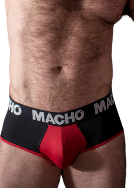 MACHO - MS26N SLIP NERO/ROSSO M