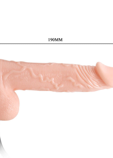 DANCE - DILDO GONFIABILE REALISTICO CON VENTOSA 15 CM