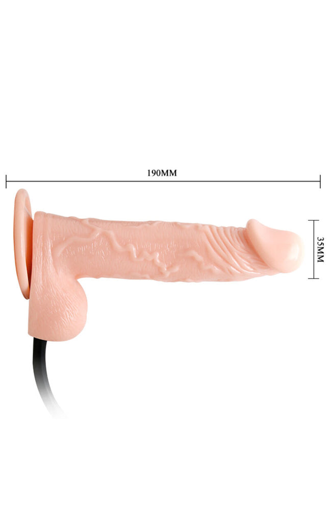 DANCE - DILDO GONFIABILE REALISTICO CON VENTOSA 15 CM