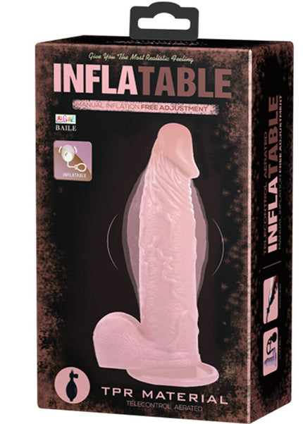 DANCE - DILDO GONFIABILE REALISTICO CON VENTOSA 15 CM