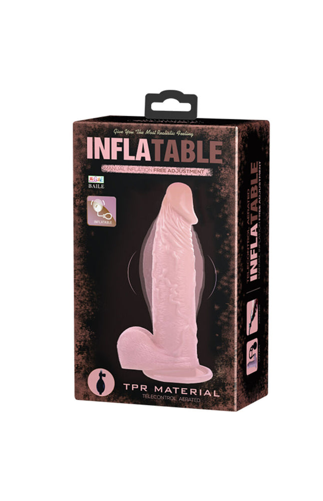 DANCE - DILDO GONFIABILE REALISTICO CON VENTOSA 15 CM