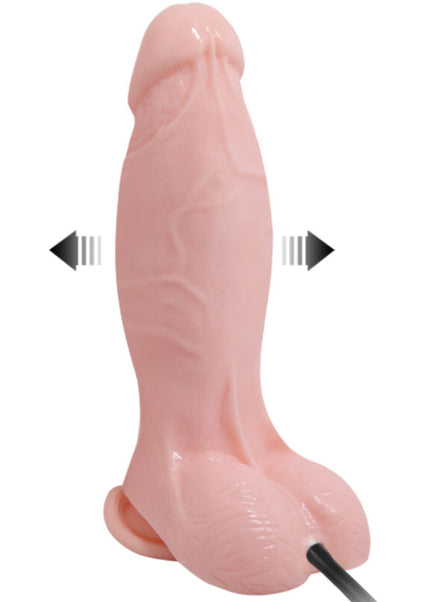 BAILE - DILDO REALISTICO GONFIABILE CON VENTOSA 15 CM